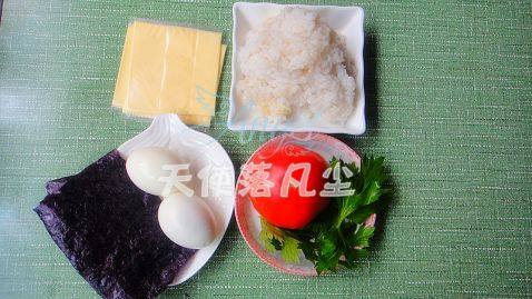 小蜜蜂饭团步骤1