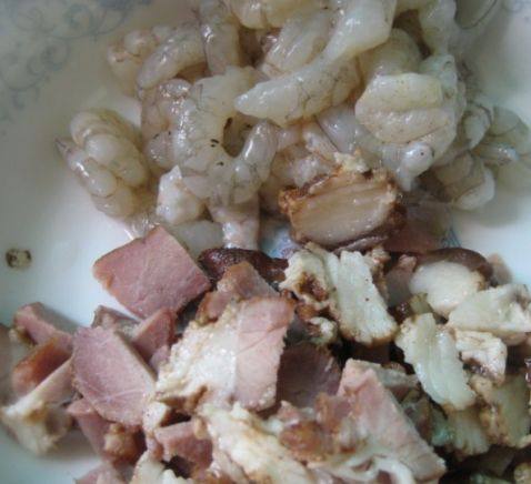 鲜虾腊味南瓜饭步骤7