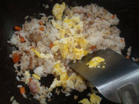 爬虾炒饭步骤6
