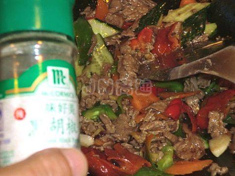 黑胡椒牛柳饭步骤9