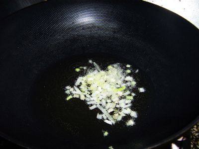肉丝扁豆焖饭步骤4