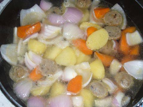 咖喱牛肉丸饭步骤5
