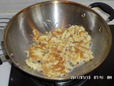 番茄蛋炒饭步骤4