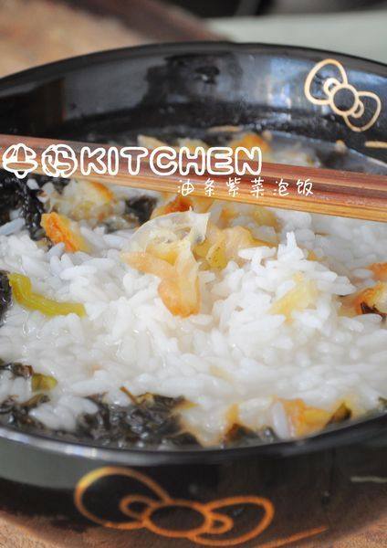 油条紫菜泡饭步骤6
