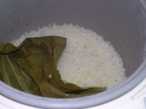 荷叶饭步骤4