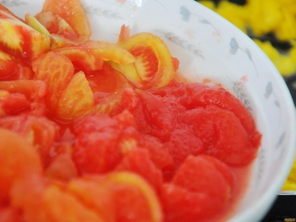 蕃茄蛋泡饭步骤4
