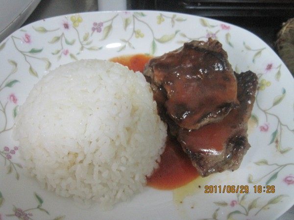 番茄牛排饭步骤4
