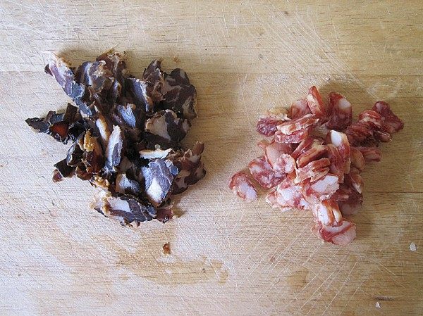 生炒糯米饭步骤2