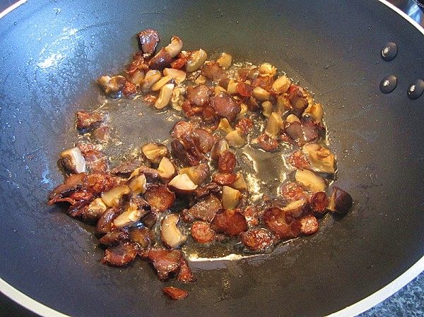 生炒糯米饭步骤7