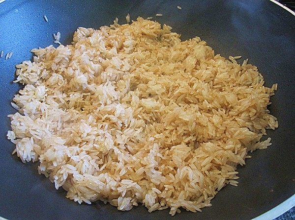 生炒糯米饭步骤10