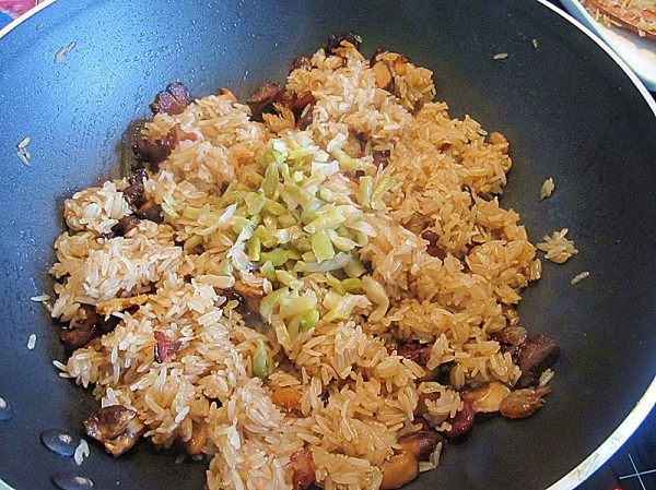 生炒糯米饭步骤12