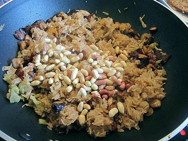 生炒糯米饭步骤13