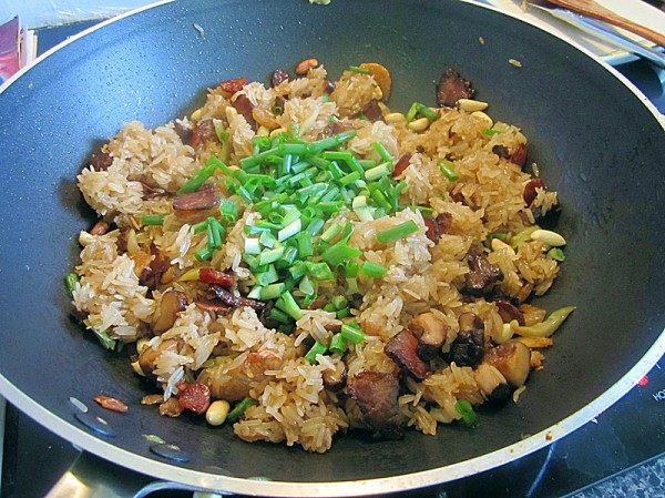 生炒糯米饭步骤14
