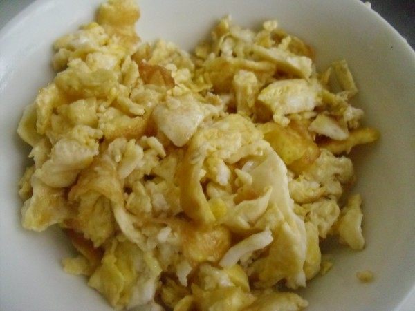 胡萝卜蛋炒饭步骤5