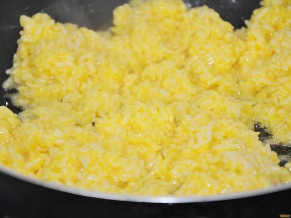 葱花蛋炒饭步骤4