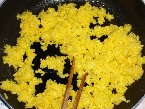 分蛋炒饭步骤8