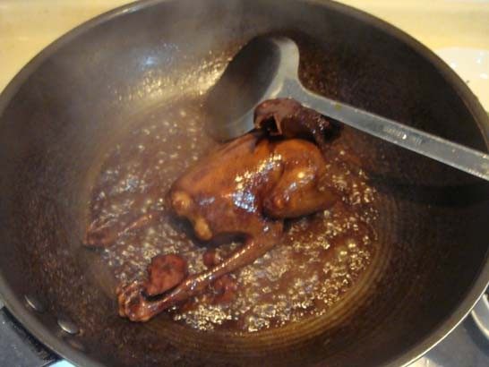 三杯乳鸽彩蔬饭步骤6