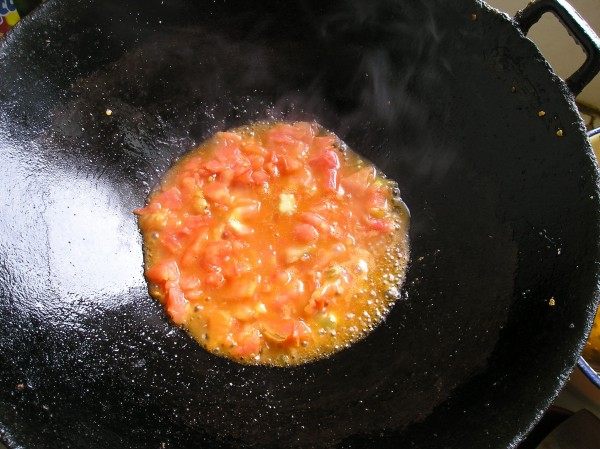 番茄鸡蛋盖饭步骤8