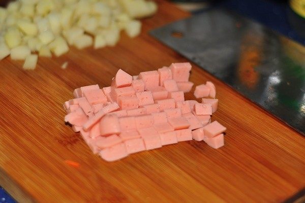 土豆胡萝卜芝士焗饭步骤3