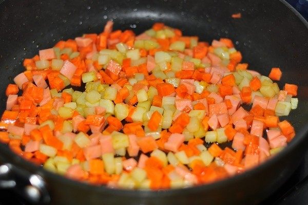 土豆胡萝卜芝士焗饭步骤6
