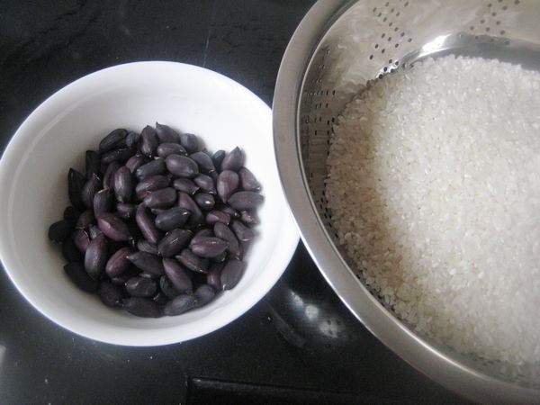[原创首发]黑花生米饭步骤1