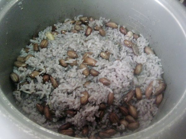 [原创首发]黑花生米饭步骤5