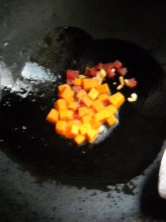 洋葱南瓜焖饭步骤6