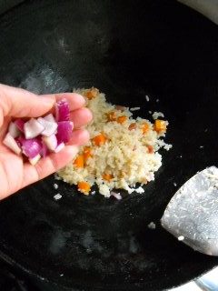 洋葱南瓜焖饭步骤10