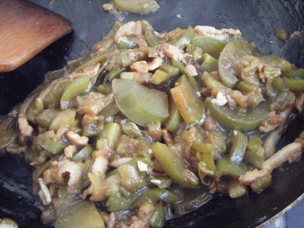 照烧茄子肉丁饭步骤5