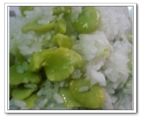 清香蚕豆饭步骤4