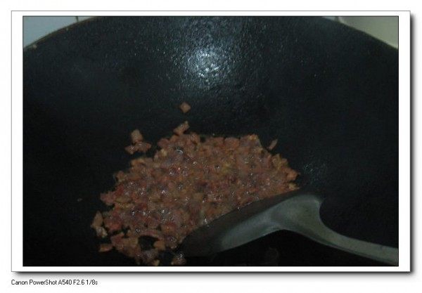虾油炒饭步骤3