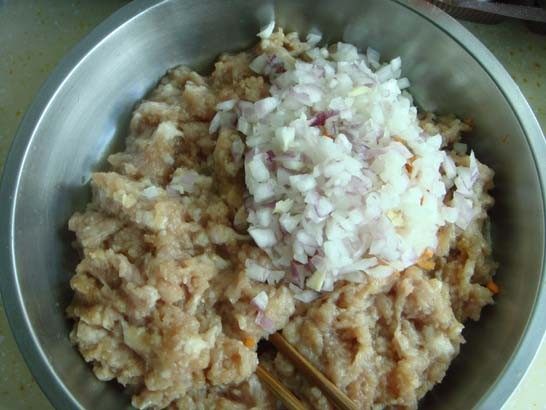 咖喱肉丸花饭步骤2