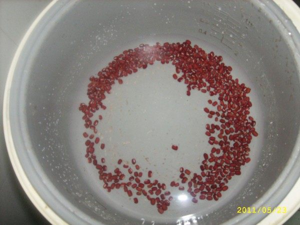 高粱米红豆饭步骤3