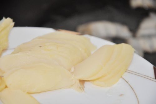 肉笋炒饭步骤3