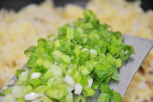 肉笋炒饭步骤6