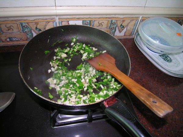 红花豆腊肉饭步骤5