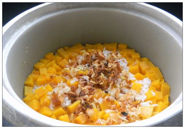 闽南正宗南瓜焖饭步骤5