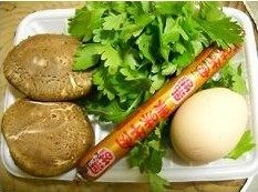 香芹叶蛋炒饭步骤1