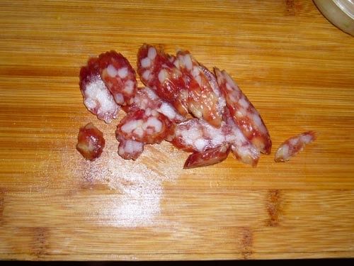 南瓜腊肠焖饭步骤2