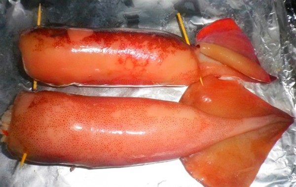 鱿鱼筒烤饭步骤3