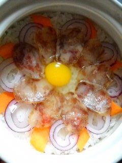 洋葱沙茶煲仔饭步骤5