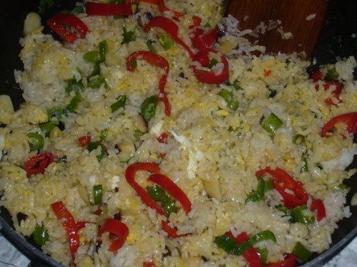 蛋蔬炒饭步骤9