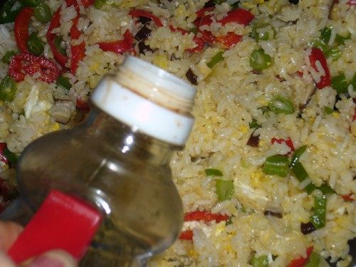 蛋蔬炒饭步骤10