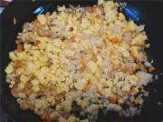 爱心米饭炒豆渣步骤10