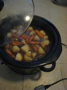 红酒红烩牛腱盖饭步骤5