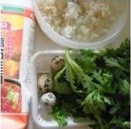 趣味饭食之小鱼穿沙步骤1