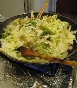 菠萝虾仁什锦炒饭步骤3