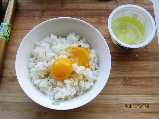 黄金炒饭步骤2