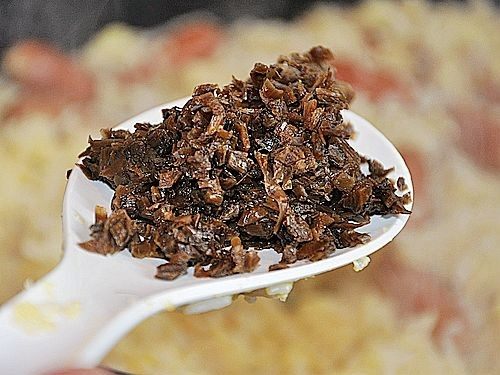 豆丁蛋炒饭步骤9