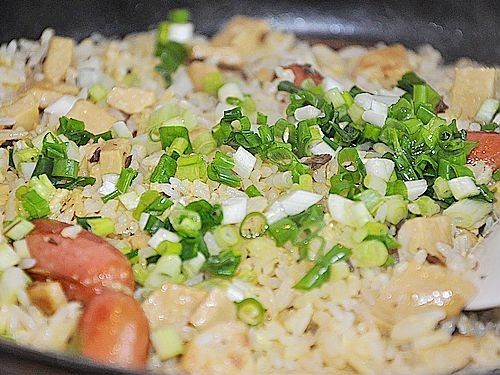 豆丁蛋炒饭步骤11